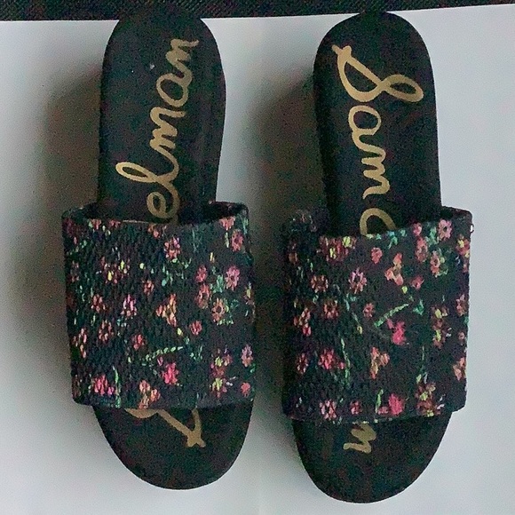 Sam Edelman High Heel Sandals Floral Design - Picture 6 of 7